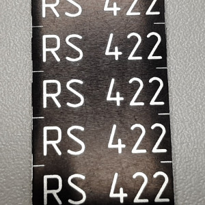 Главная — Табличка для маркировки разъема RS — фото